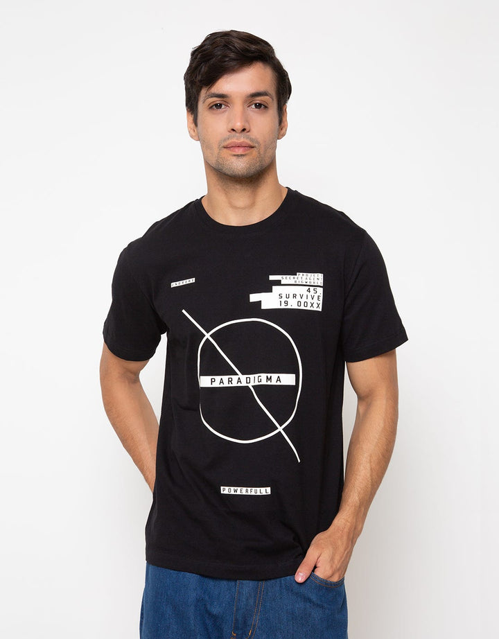Paradigma T-Shirt Casual Circle