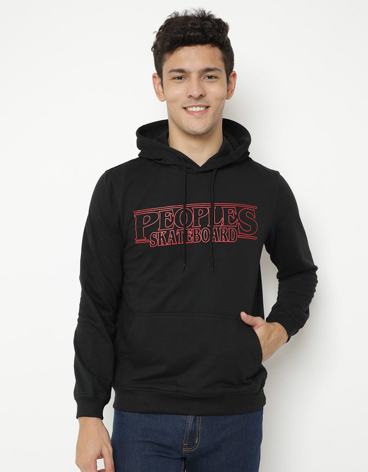 PEOPLES Sweater Hoodie Print Peoples Skateboard