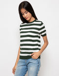 Peponi Stripe Blouse Wanita