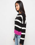 Peponi Sweater Wanita Bottom Contrast