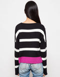 Peponi Sweater Wanita Bottom Contrast
