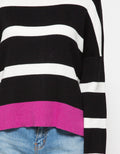 Peponi Sweater Wanita Bottom Contrast