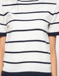 Peponi T-Shirt Wanita Minty Stripes