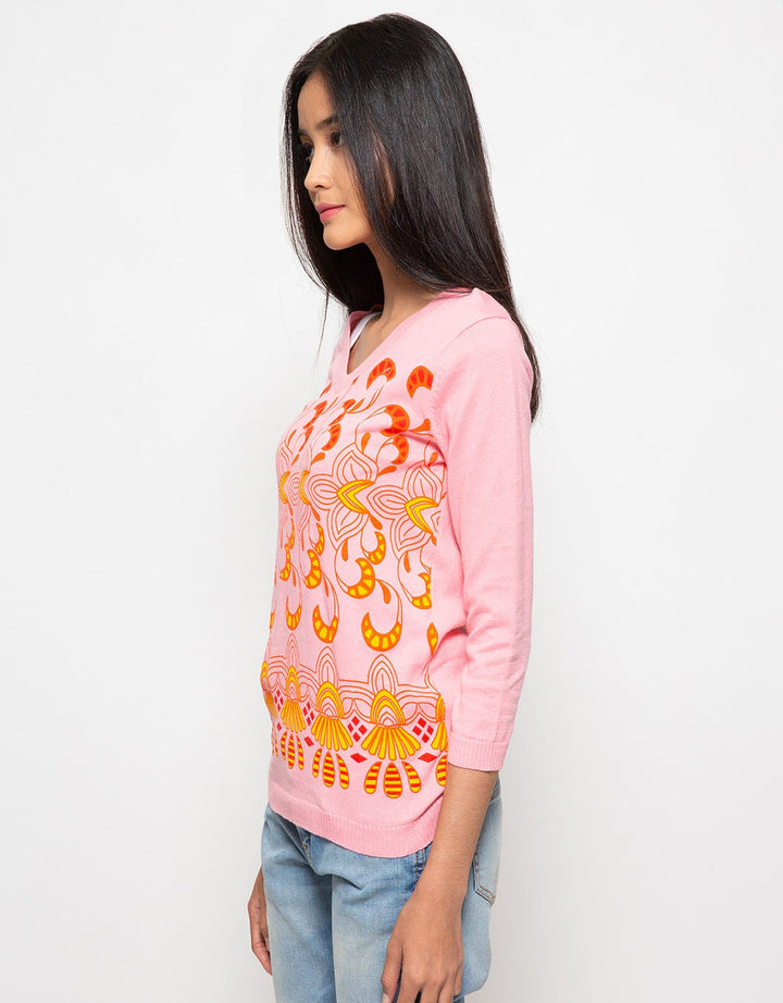Peponi Blus Wanita Royal Flowers