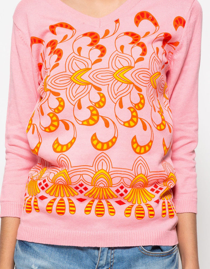 Peponi Blus Wanita Royal Flowers