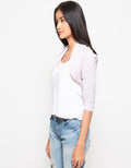 Peponi Bolero Wanita Scoop Front