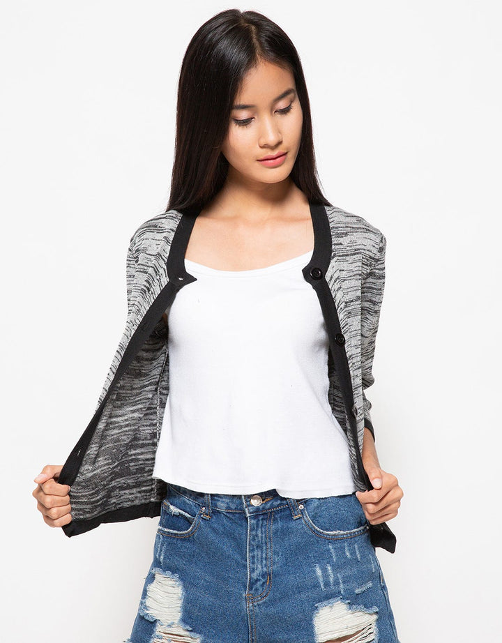 Peponi Cardigan Wanita Misty Button