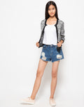 Peponi Cardigan Wanita Misty Button