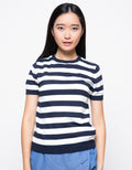 Peponi Stripe Blouse Wanita