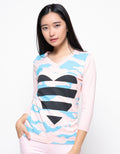 Peponi Sweater Motif Love Wanita