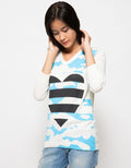 Peponi Sweater Motif Love Wanita