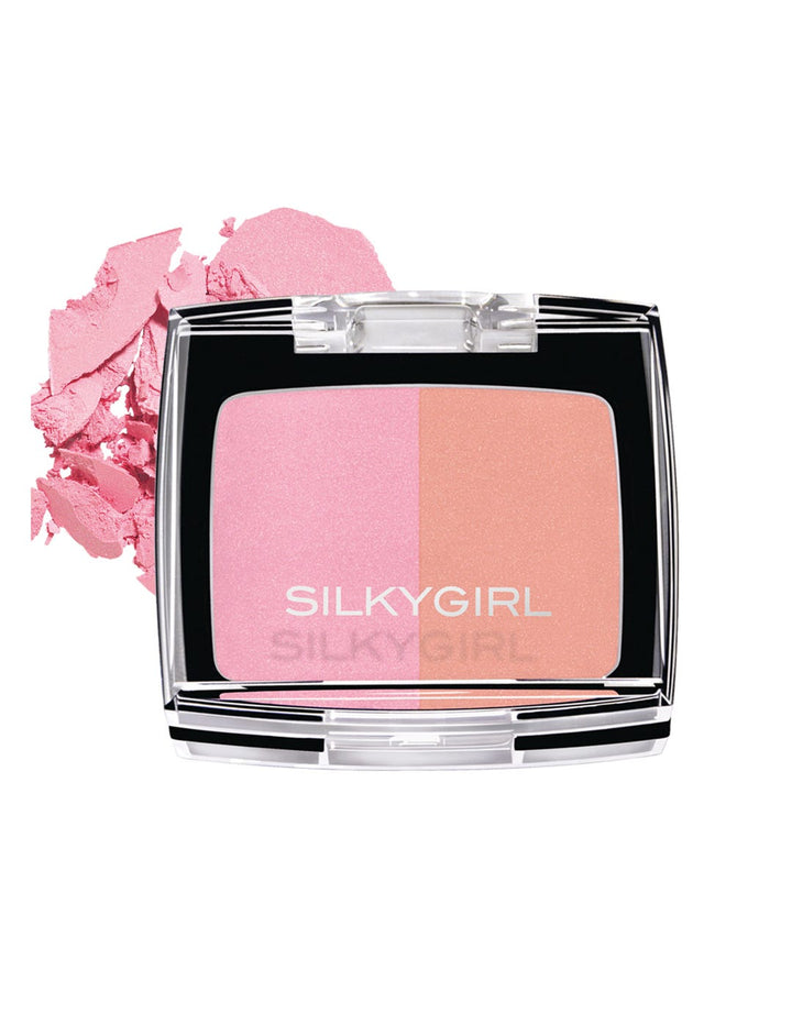 SilkyGirl Shimmer Duo Blusher