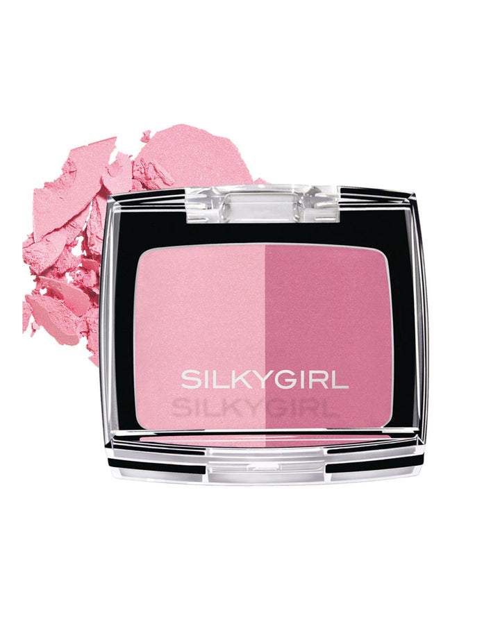 SilkyGirl Shimmer Duo Blusher