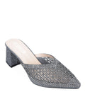 Peter Keiza Sepatu Heels Detail Wide Diamante Strap