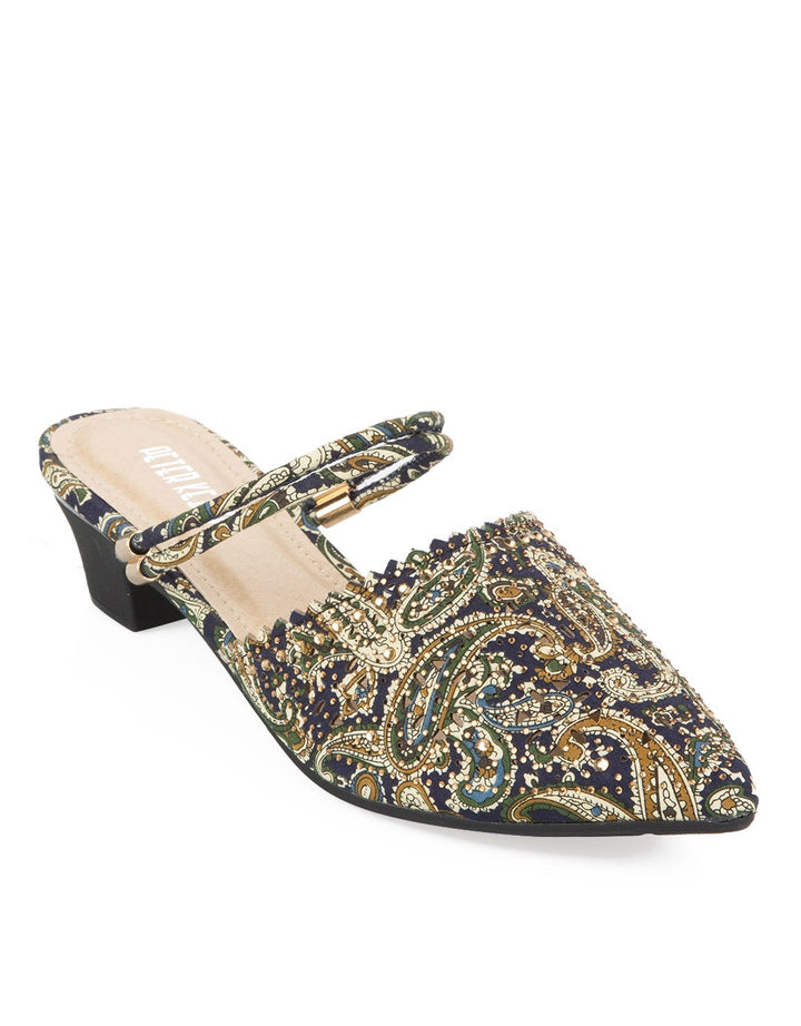 Peter Keiza Sepatu Heels Detail Diamante