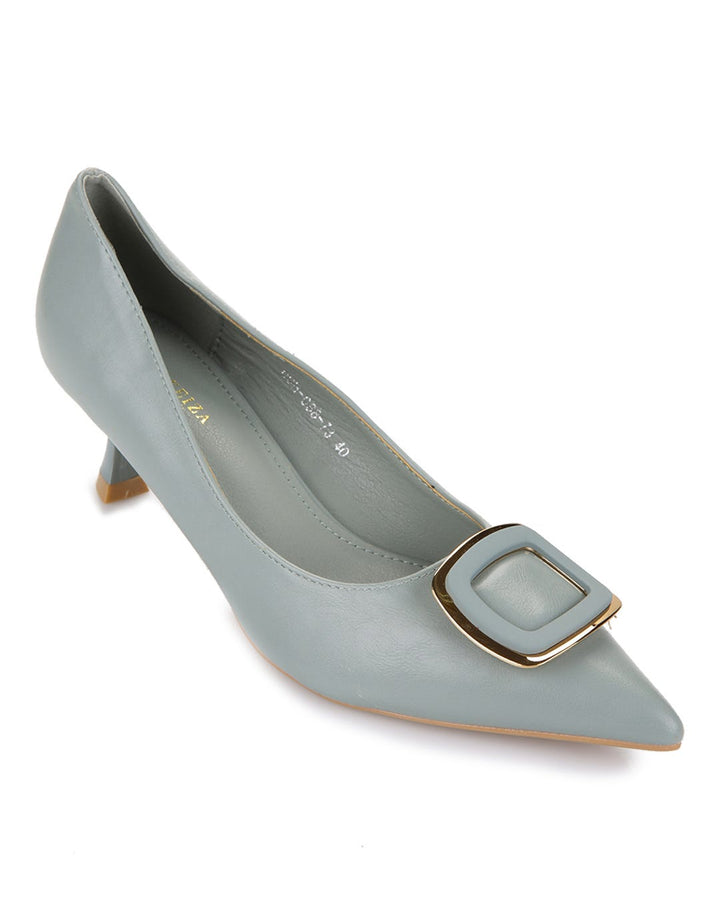 Peter Keiza Heels Shoes Metal Buckle Detail