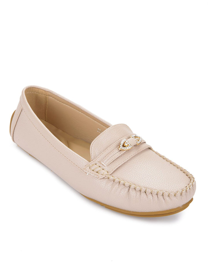 Peter Keiza Sepatu Slip On Detail Diamante Strap