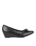 Peter Keiza Wedges Shoes Diamante Ribbon Detail