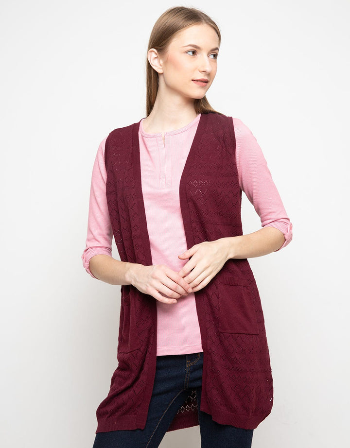 OPEN STITCH CARDIGAN