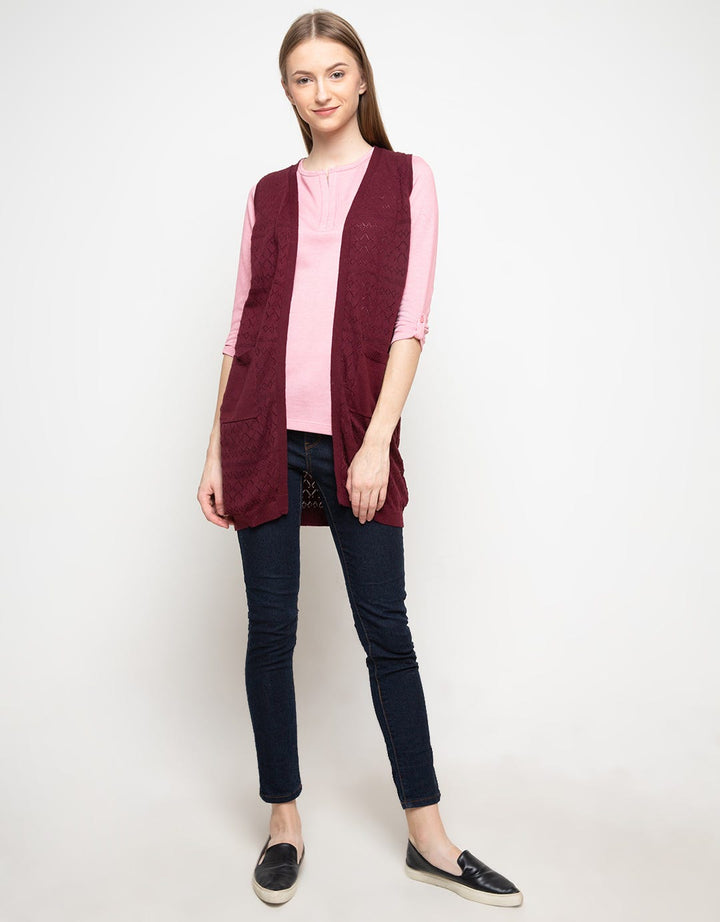 OPEN STITCH CARDIGAN