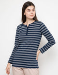 LS T-SHIRT V HENLEY
