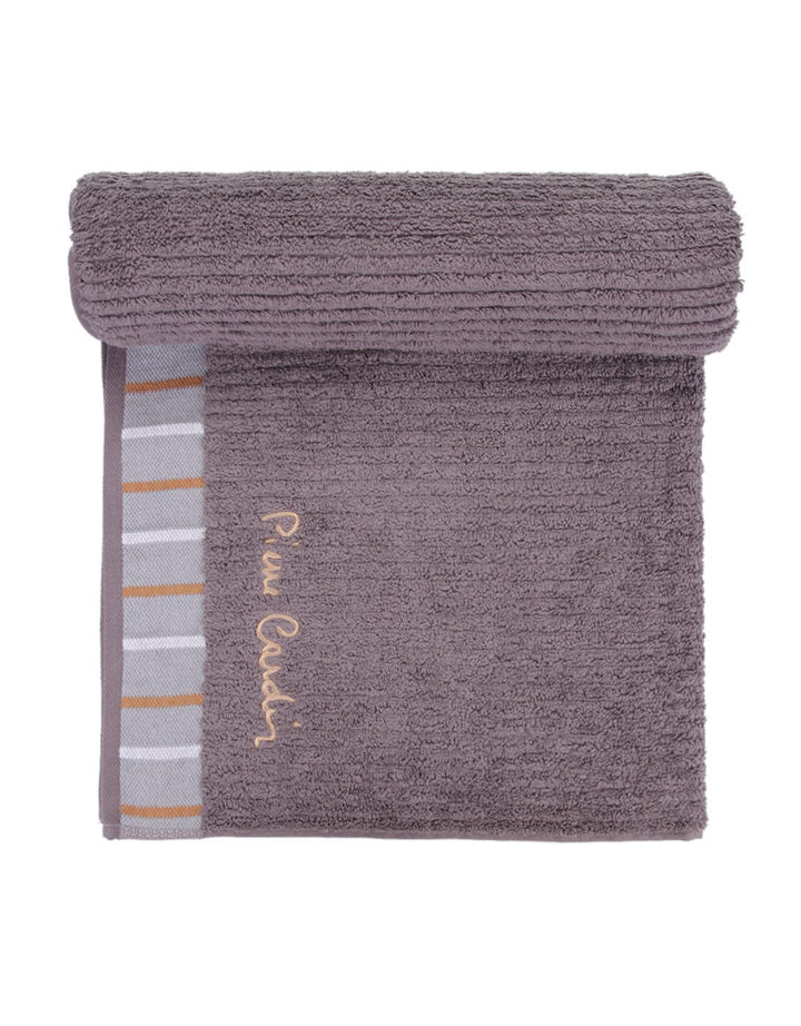 Pierre Cardin Stripes Print Detailed Towel 