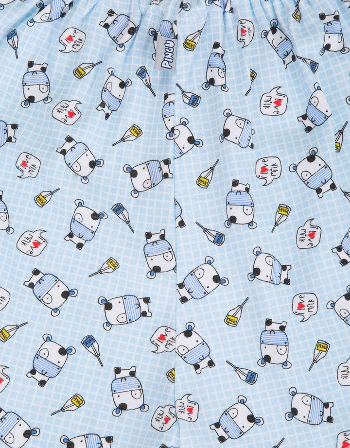 Pingu Baby Shorts Cow Motif