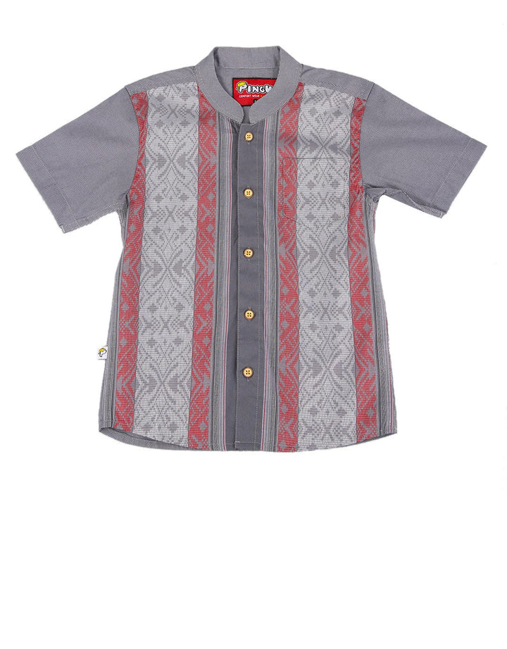 Pingu Kids Baju Koko Katun Printing Lengan Pendek
