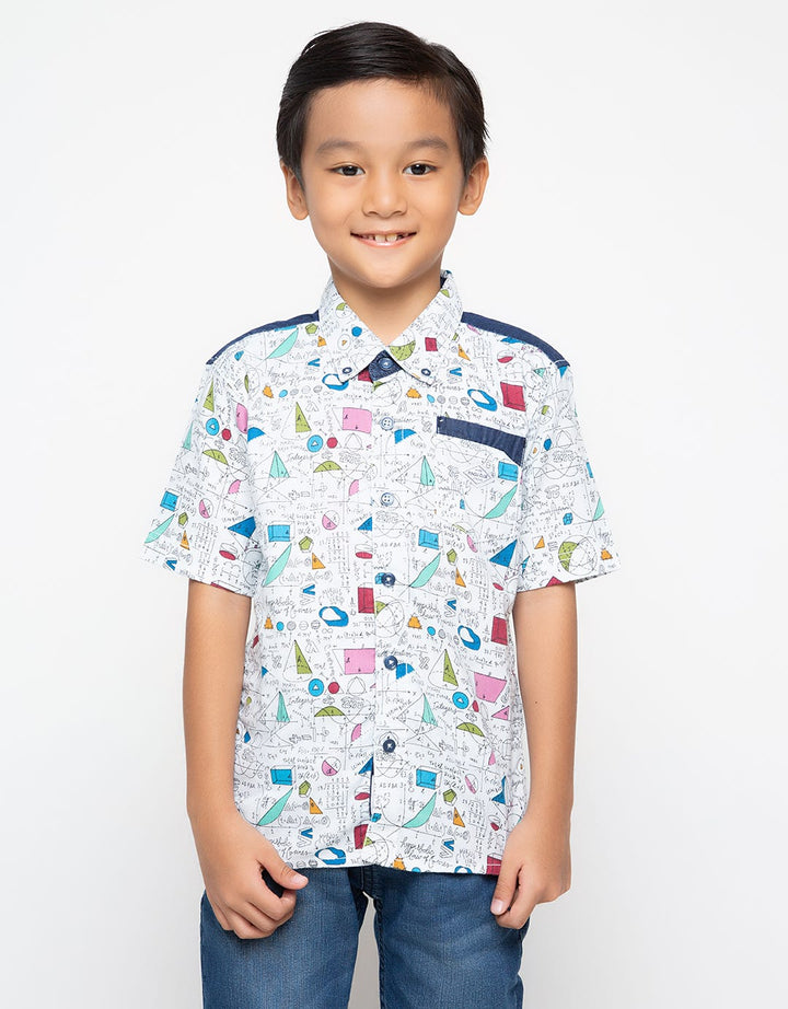 Pingu Club Kemeja Formula Print