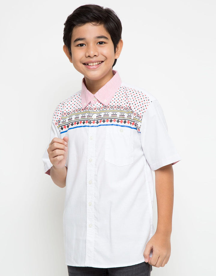 Pingu Club Short Sleeve Print Shirt