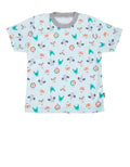 Pingu T-Shirt Baby Lengan Pendek Motif Kepala Binatang
