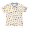 Pingu T-Shirt Baby Lengan Pendek Motif Kepala Binatang