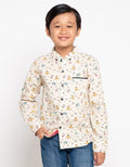 Pingu Kemeja Lengan Panjang Motif Binatang Laut 92100409.1D