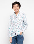 Pingu Kemeja Lengan Panjang Motif Binatang Laut 92100409.1D