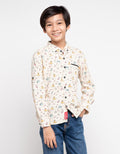 Pingu Kemeja Lengan Panjang Motif Binatang Laut 92100409.1D