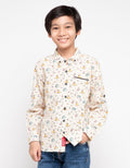 Pingu Kemeja Lengan Panjang Motif Binatang Laut 92100409.1D