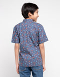 Pingu Kemeja Lengan Pendek Motif Dinosaurus 92200207.3I