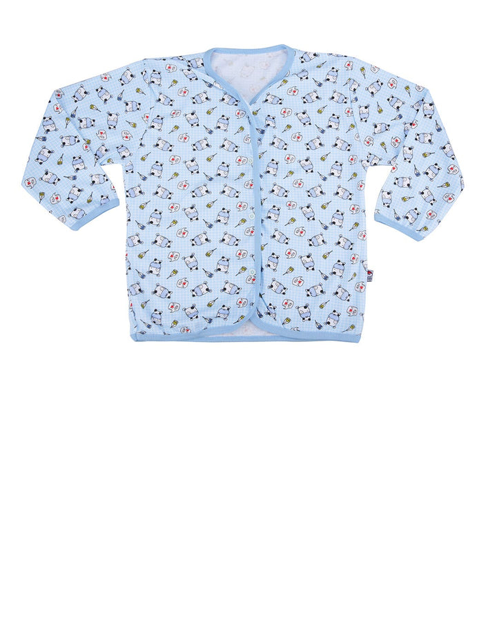 Pingu Kids Kemeja Baby Lengan Pendek Motif Sapi