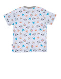 Pingu T-Shirt Baby Lengan Pendek Motif Kepala Binatang