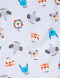 Pingu T-Shirt Baby Lengan Pendek Motif Kepala Binatang