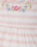 Pipiniko Midi Dress Slaur Bordir Bunga Anak Perempuan