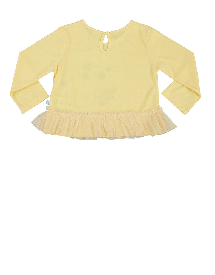LS BUNNY YELLOW FLOW
