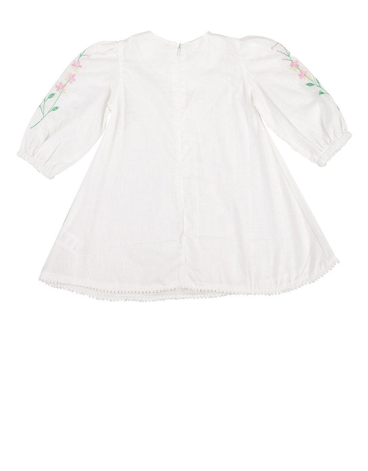 WHITE EMBRO TUNIC