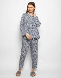 LS STRIPE LEA PAJAMA