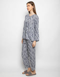 LS STRIPE LEA PAJAMA