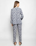 LS STRIPE LEA PAJAMA