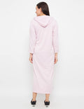 Free &amp; Free Yang Overall Hoodie Pink Fk834299