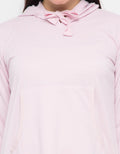 Free &amp; Free Yang Overall Hoodie Pink Fk834299