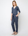 Lois Girl Jumpsuit Stripe Print