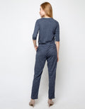Lois Girl Jumpsuit Stripe Print